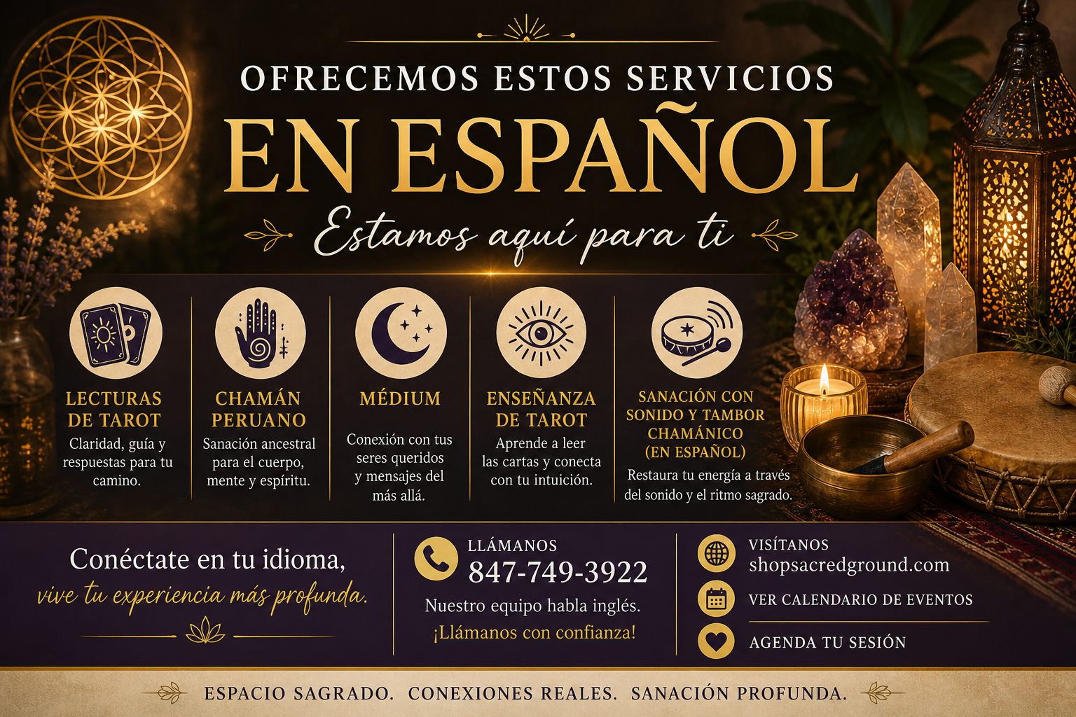 Bienvenidos — Sacred Ground Arlington Heights