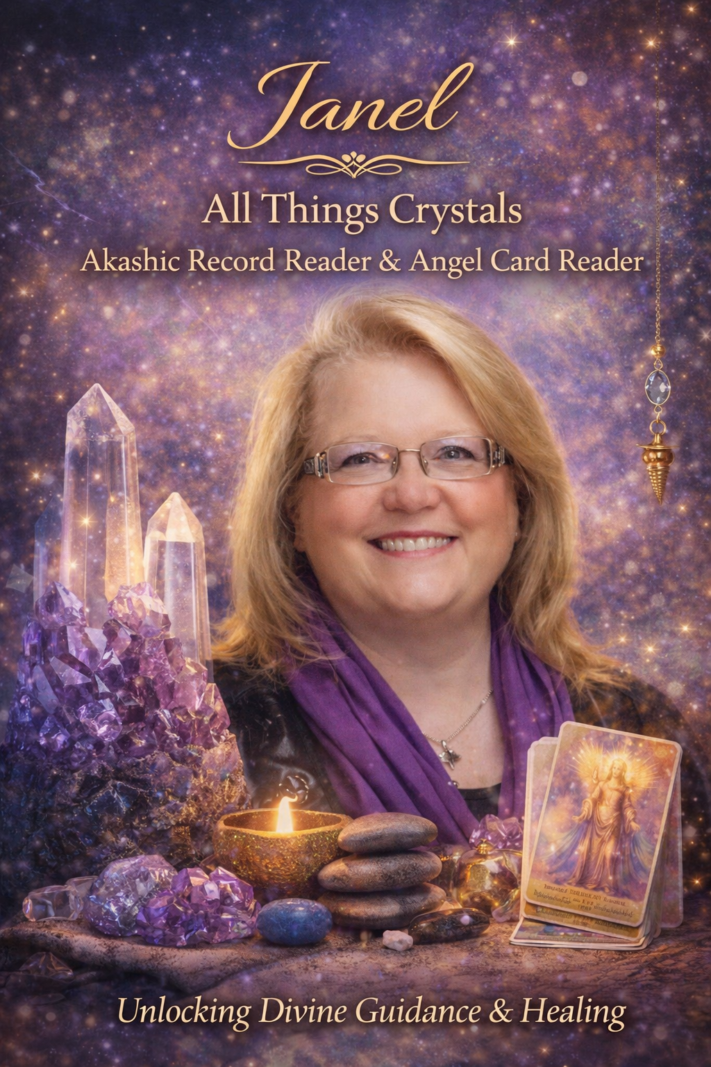Janel, akashic records and angel card reader