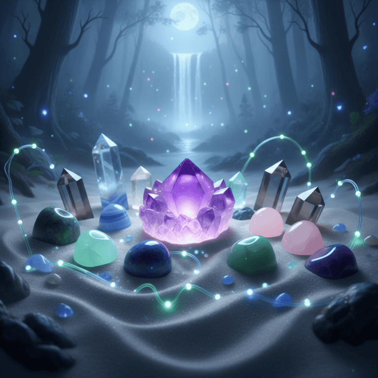 Mystical What Crystals Are Good For Anxiety And Depression  no text, no people